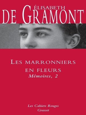 cover image of Les marronniers en fleurs
